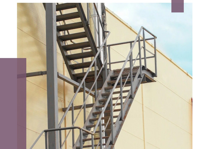 Пожарные лестницы в Мончегорске от 12120 руб. — монтаж и продажа | ПРОЛЁТ-Мнч