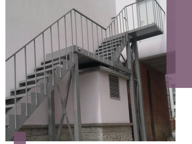 Монтаж пожарных лестниц под ключ в Мончегорске с гарантией качества