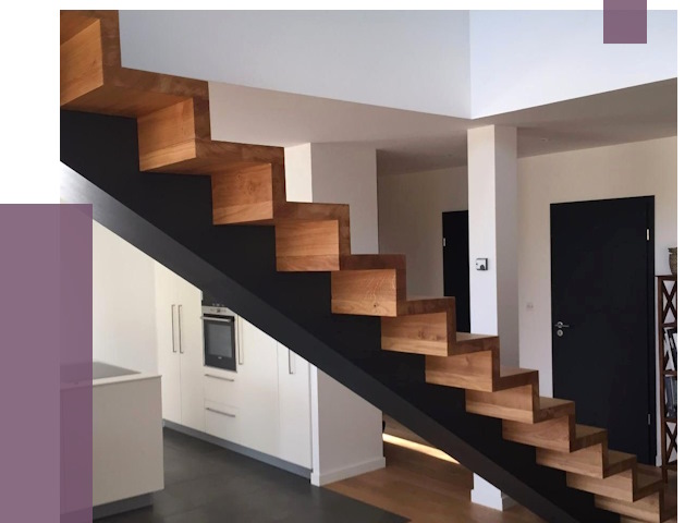 Изготовление деревянных лестниц в Мончегорске от 85850 руб. | ПРОЛЁТ-Мнч