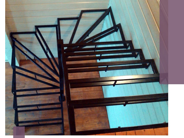 Изготовление металлических лестниц любой сложности в Мончегорске