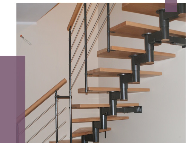 Изготовление модульных лестниц в Мончегорске от 11363 руб. 