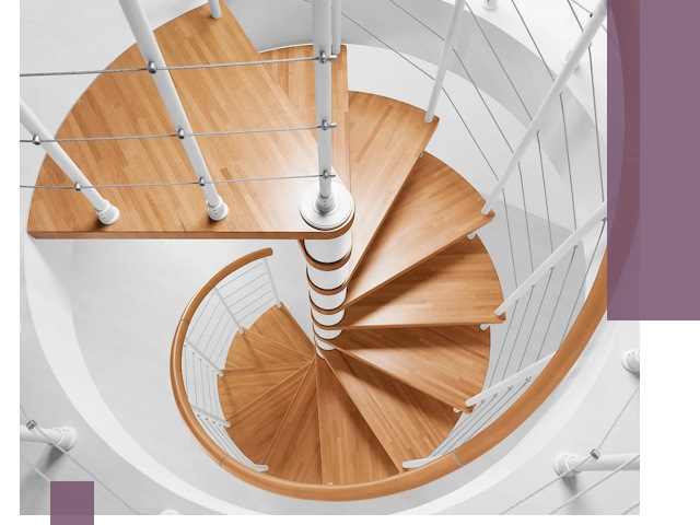 Изготовление винтовых лестниц под ключ в Мончегорске