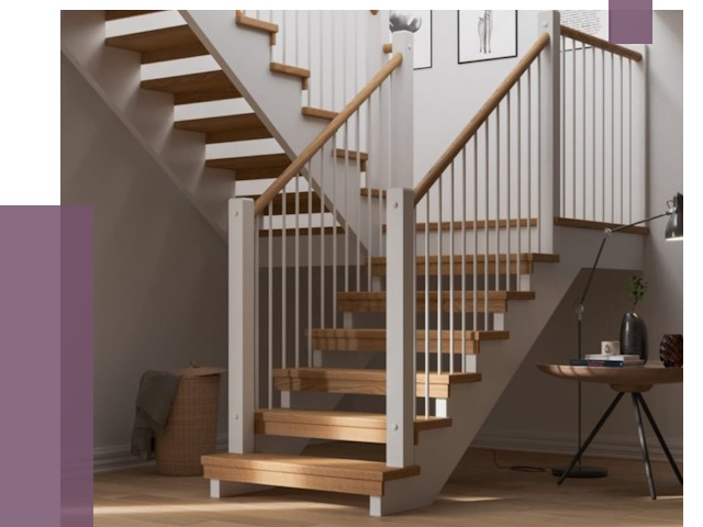 Маршевые лестницы в Мончегорске от 37623 руб. — монтаж | ПРОЛЁТ-Мнч