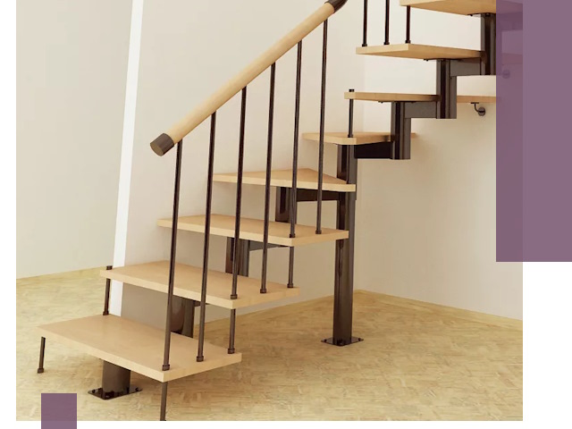 Монтаж лестниц на больцах в Мончегорске — быстро и надежно