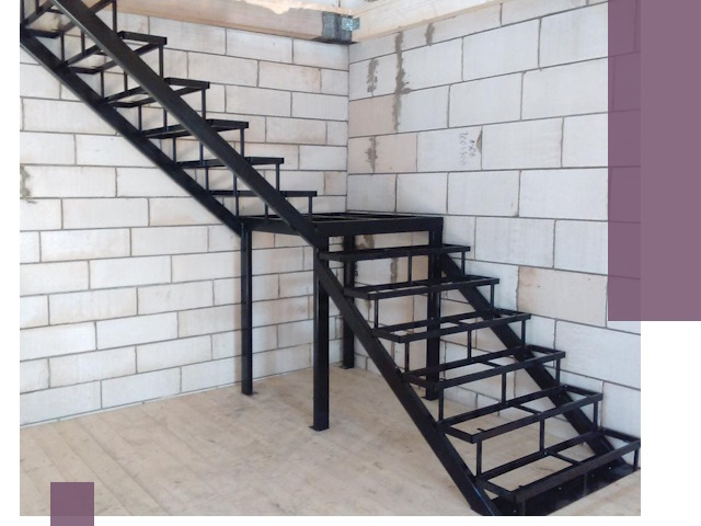 Лестницы на металлокаркасе под ключ в Мончегорске — изготовление и монтаж