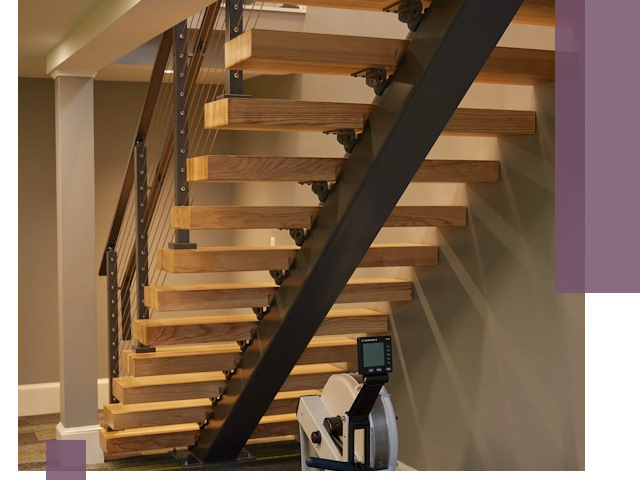 Лестницы на монокосоурах под ключ в Мончегорске - изготовление и монтаж