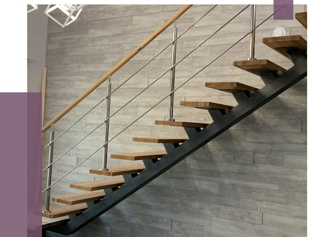 Изготовление лестниц на монокосоуре в Мончегорске от 75245 руб. 