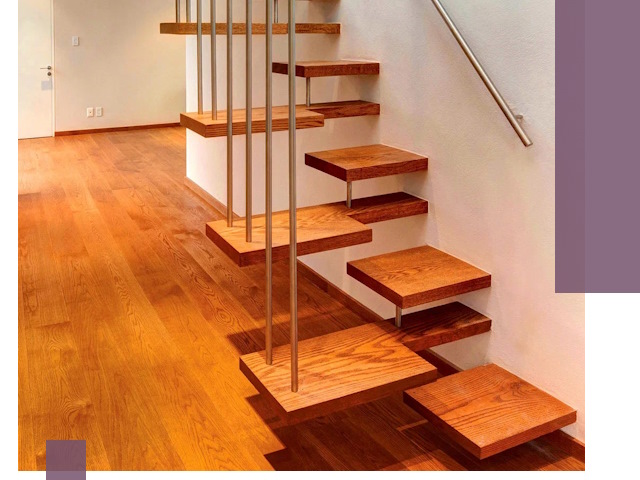 Лестницы «гусиный шаг» на заказ в Мончегорске для узких пространств