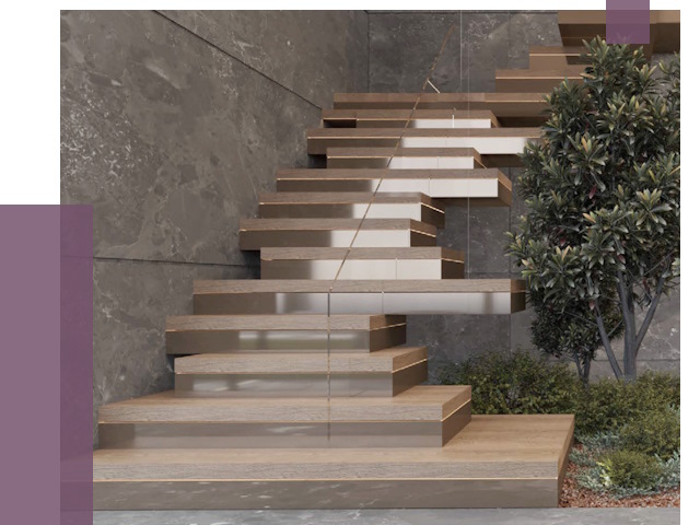 Современные лестницы в Мончегорске от 13635 руб. | ПРОЛЁТ-Мнч