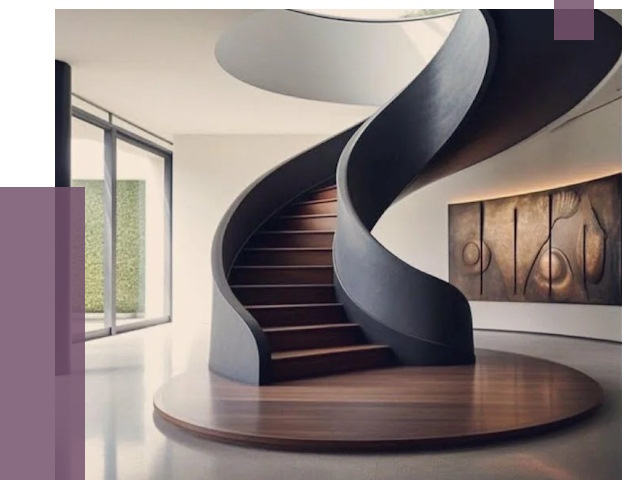 Элитные лестницы под заказ в Мончегорске от 186850 руб. — ПРОЛЁТ-Мнч