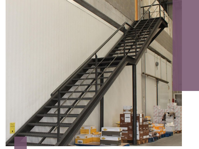 Лестницы для производства в Мончегорске — изготовление и монтаж