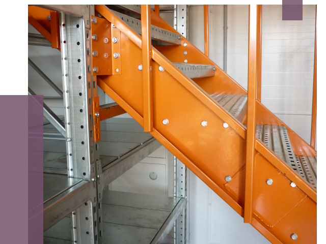 Лестницы для склада в Мончегорске от 75750 руб. — решения | ПРОЛЁТ-Мнч