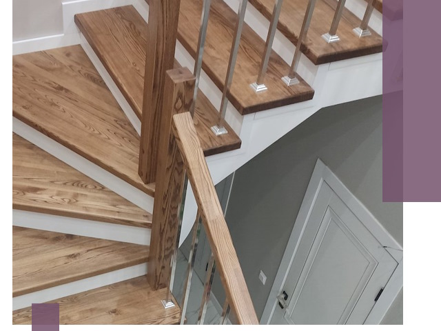 Обшивка металлических лестниц под ключ в Мончегорске