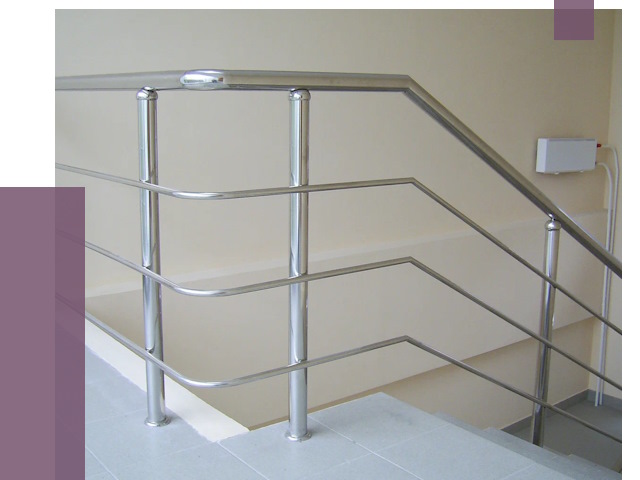 Алюминиевые перила в Мончегорске от 6262 руб. под ключ | ПРОЛЁТ-Мнч