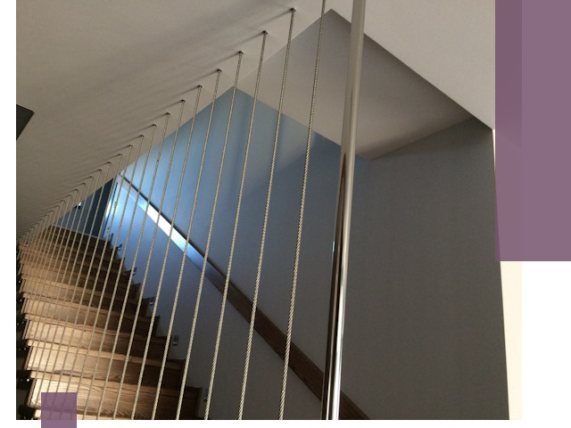 Тросовые перила под ключ в Мончегорске — производство и монтаж