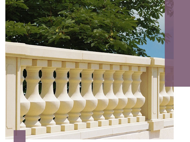 Установка балюстрады в Мончегорске: изготовление и монтаж под ключ