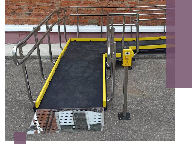 Изготовление наклонных пандусов для инвалидов в Мончегорске