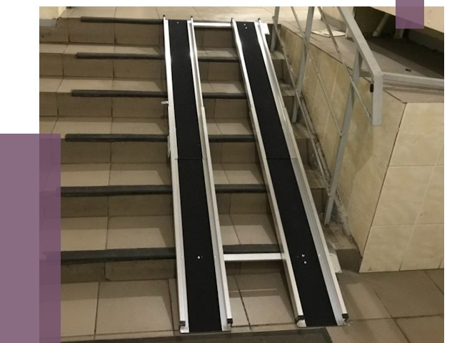 Установка пандуса в подъезд в Мончегорске от 7878 руб. под ключ | ПРОЛЁТ-Мнч