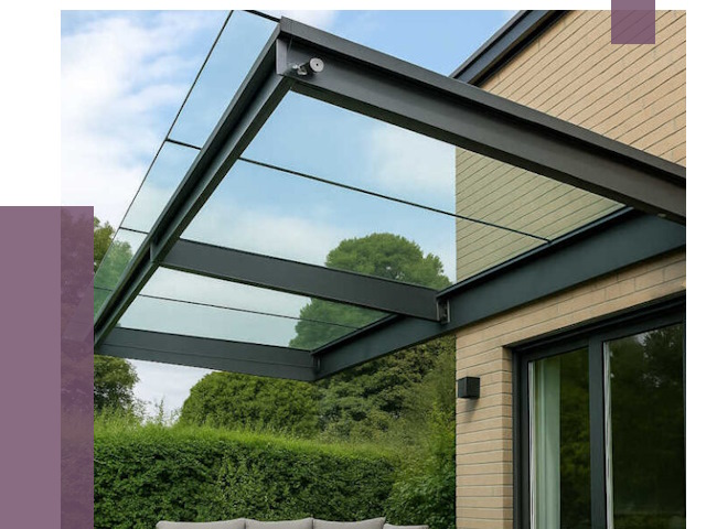 Стеклянные навесы и козырьки в Мончегорске от 12120 руб.