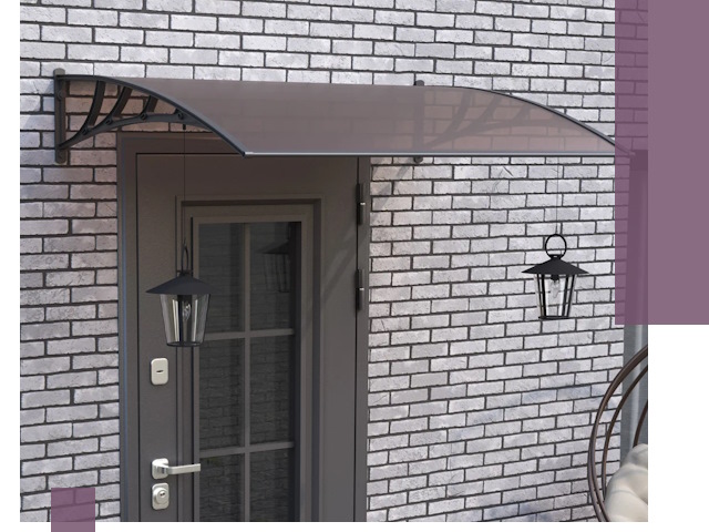 Недорогие козырьки и навесы под ключ в Мончегорске