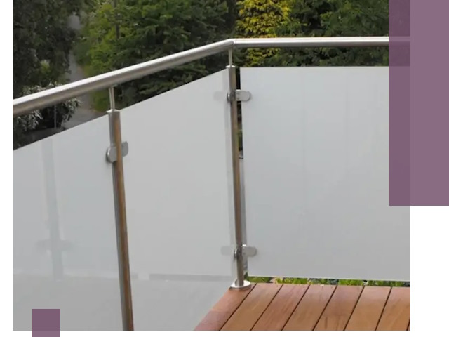 Алюминиевые парапеты для балконов и террас в Мончегорске