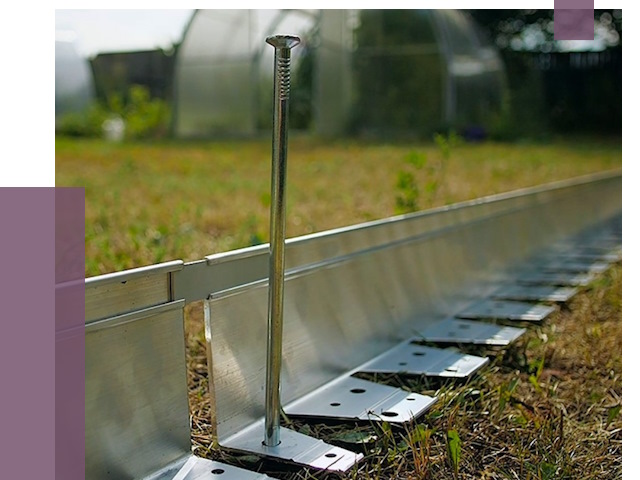 Металлические бордюры для газона в Мончегорске от 4242 руб. | ПРОЛЁТ-Мнч