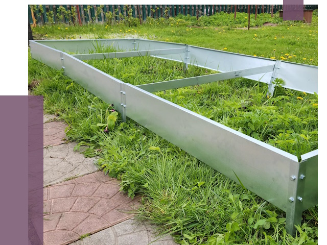 Металлические бордюры для грядок в Мончегорске от 1768 руб. 