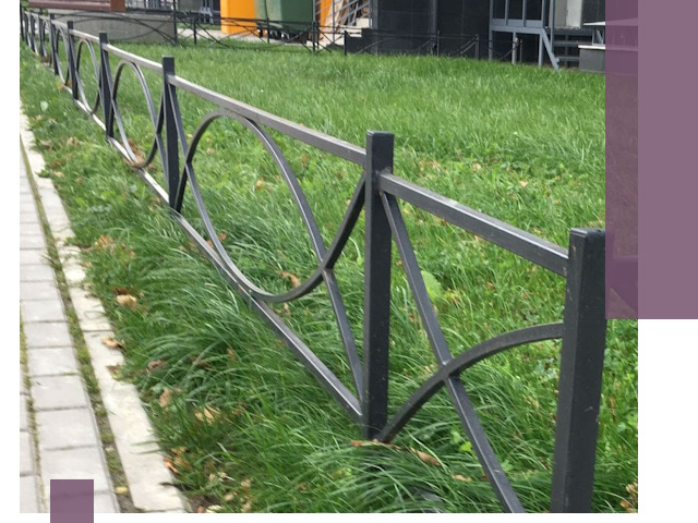 Газонные ограждения из металла в Мончегорске — монтаж и продажа