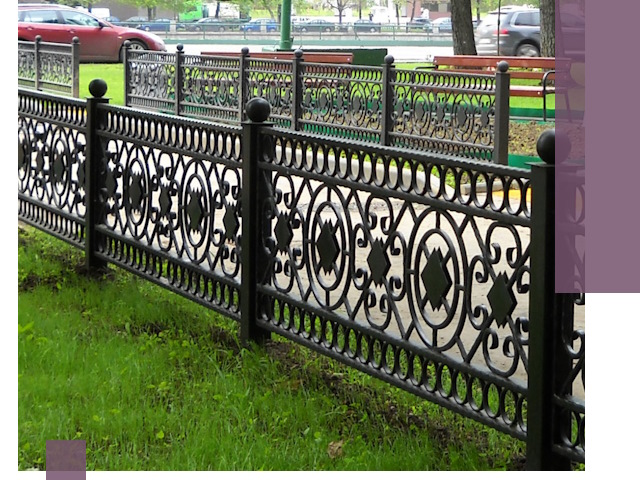 Секционные газонные ограждения под ключ в Мончегорске