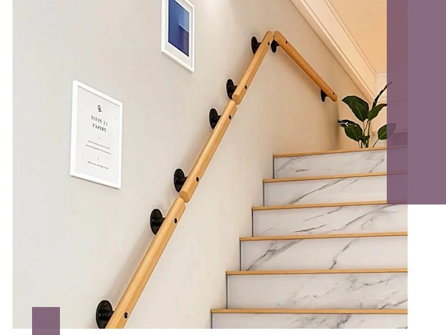 Поручни металлические и деревянные под ключ в Мончегорске