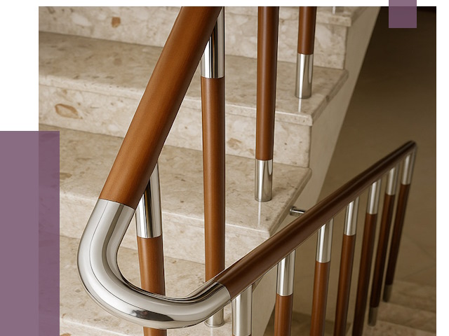 Монтаж поручней в Мончегорске от 9595 руб. монтаж под ключ | ПРОЛЁТ-Мнч