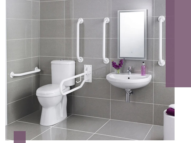 Поручни для санузлов в Мончегорске: установка, ремонт и монтаж